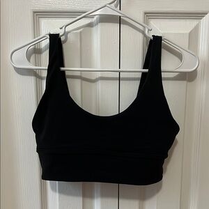 Black Lululemon align bra